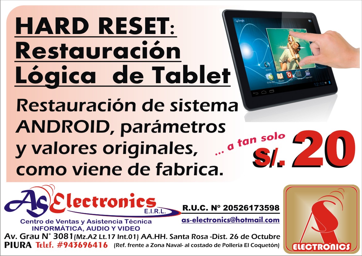 Fotos de AS ELECTRONICS E.I.R.L.